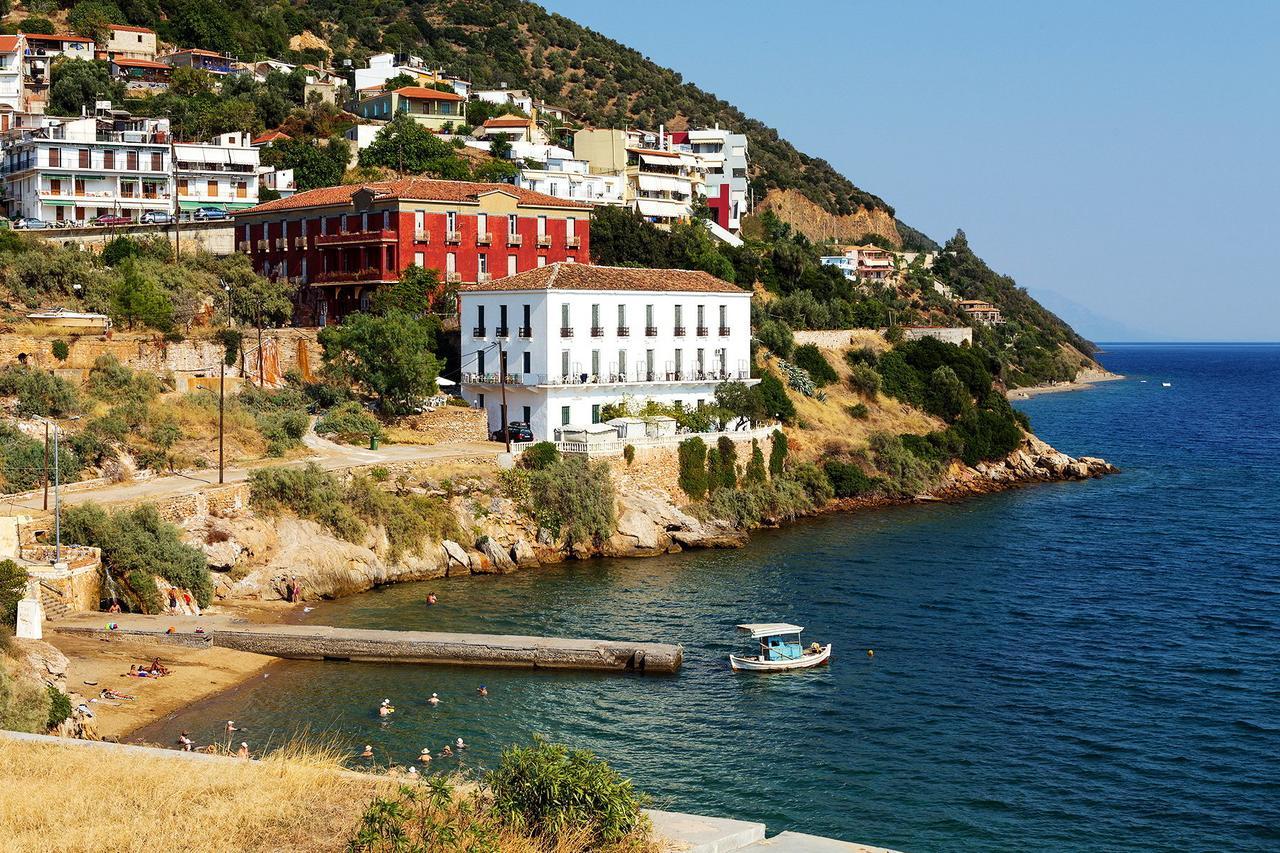 Rodon Hotel Loutra Edipsou  Luaran gambar